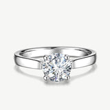 "The Eternal Knot" Four Prong Solitaire Engagement Ring (0.3-1 Carat)