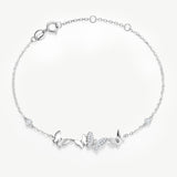 Lab Grown Diamond Butterfly Bracelet
