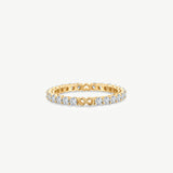 Lab Grown Diamond Infinity & Heart Wedding Band