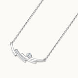 "Moments in Motion" Lab-Grown Diamond Bar Pendant Necklace in Sterling Silver (0.22 Ct. Tw. )