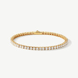 Lab-Grown Diamond Tennis Bracelet in 14K Yellow Gold (5.4ct.tw.)