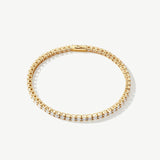 Lab-Grown Diamond Tennis Bracelet in 14K Yellow Gold (5.4ct.tw.)