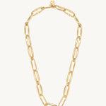 Bold Link Gold Chain Necklace For Women Image丨Agvana Jewelry
