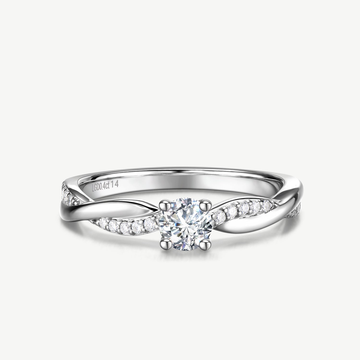 "Symphony of Vows" Engagement Ring (0.4-1.14 Ct. Tw.)