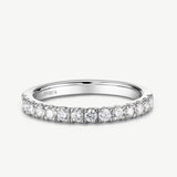 "Eternal Glow" Half Eternity Lab Grown Diamond Wedding Band