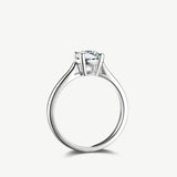 "The Eternal Knot" Four Prong Solitaire Engagement Ring (0.3-1 Carat)
