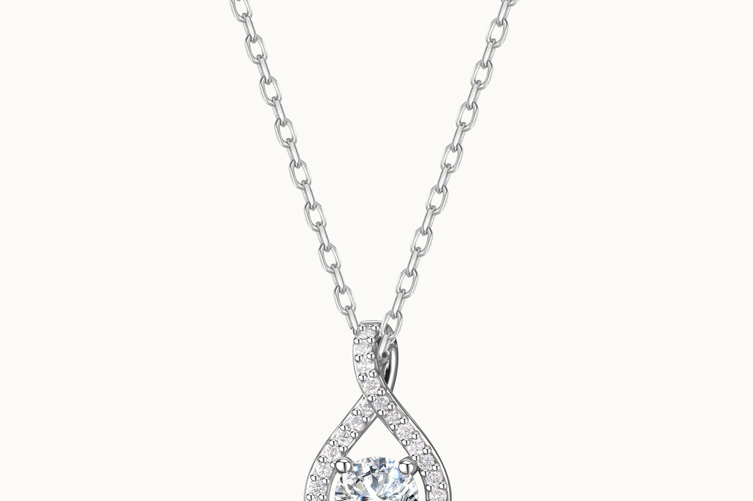 Infinite Pendant Necklace (0.43-1.25 Ct. Tw.)