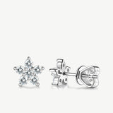 "Bloom of Light" Lab Grown Dimond Stud Earrings