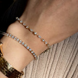 Lab-Grown Diamond Tennis Bracelet in 14K Yellow Gold (3.16 ct.tw.)