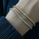 Lab-Grown Diamond Tennis Bracelet in 14K White Gold (3.09 ct.tw.)