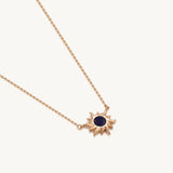 Minimal Sun Necklace For Women Image丨Agvana Jewelry