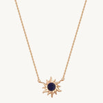 Minimal Sun Necklace For Women Image丨Agvana Jewelry
