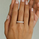 "The Infinite Bond" 3 Ct. Tw. Eternity Diamond Wedding Band Ring in 14K Yellow Gold