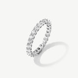 "The Infinite Bond" 1.17 Ct. Tw. Eternity Diamond Wedding Band Ring in 14K Solid Gold