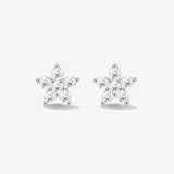 "Bloom of Light" Lab Grown Dimond Stud Earrings