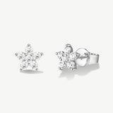 "Bloom of Light" Lab Grown Dimond Stud Earrings