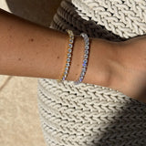 Lab-Grown Diamond Tennis Bracelet in 14K White Gold (3.09 ct.tw.)